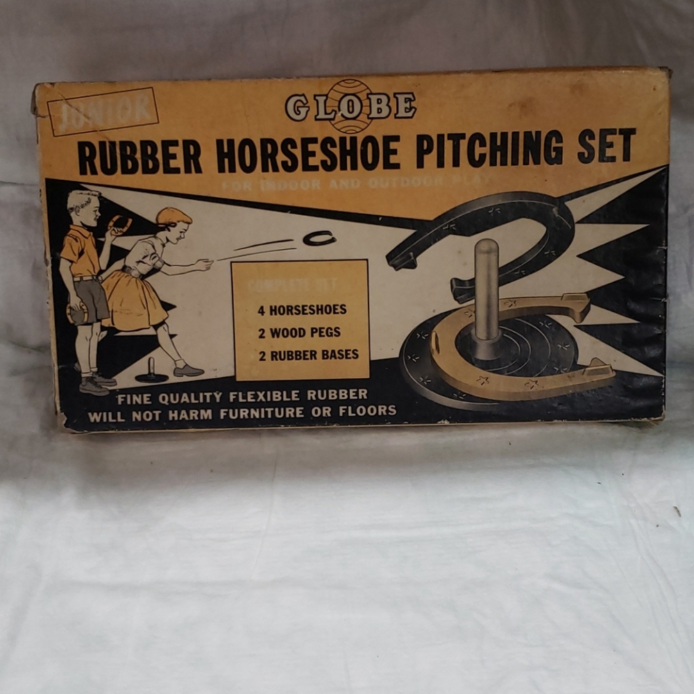 Vintage Junior Horseshoe Set